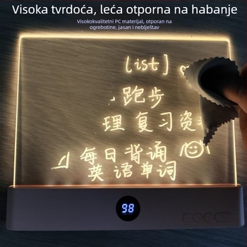 Graffiti education lamp CrossBorder nova prijenosna prozirna svjetiljka za čitanje s kontinuiranim zatamnjivanjem, education lampa s vremenskim ograničenjem
