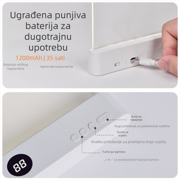 Graffiti education lamp CrossBorder nova prijenosna prozirna svjetiljka za čitanje s kontinuiranim zatamnjivanjem, education lampa s vremenskim ograničenjem