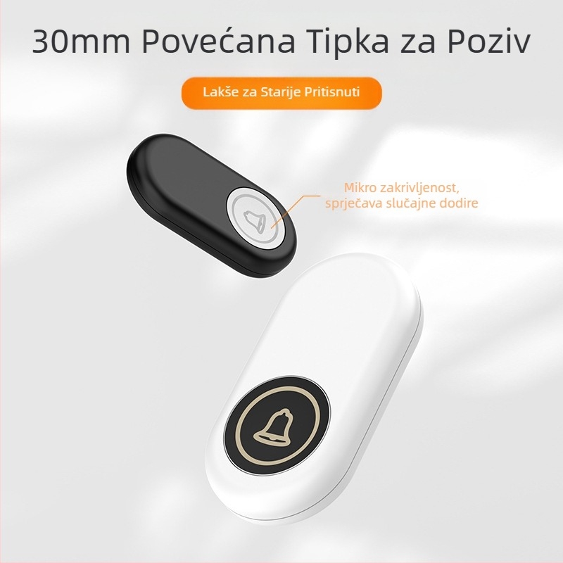 Stari pager, kućno inteligentno elektroničko zvono, prijenosni uređaj za bežične pozive na velike udaljenosti