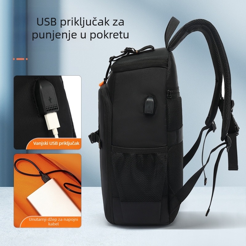 Tvornica direktno nova torba za SLR fotoaparat, torba za rame za vanjsku kameru, vodootporna torba za prijenosno računalo velikog kapaciteta