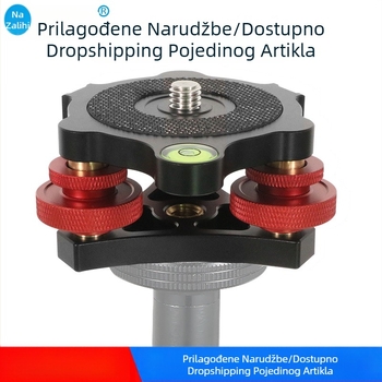 Bexin SLR fotoaparat, postolje za panoramsko/nagibno snimanje, trosmjerno podešavanje kuta, trosmjerno podešavanje kuta od aluminijske legure, fino podešavanje kuta sjedala