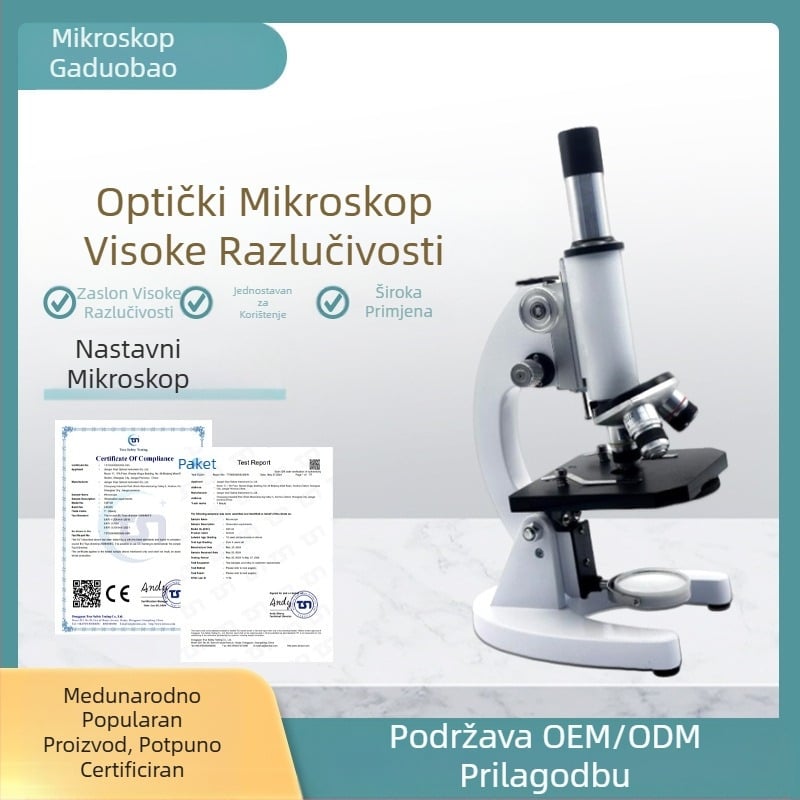 Prekogranični vrući prodajni monokularni optički mikroskop XSP-02 Popularna znanstvena nastava Prijenosni biološki mikroskop Izvor tvornice