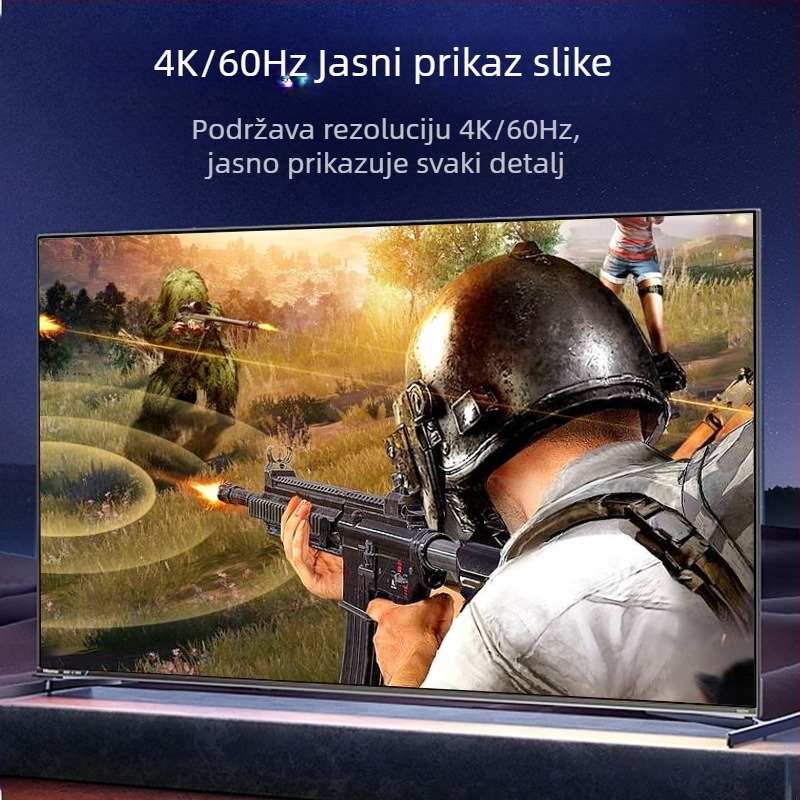 dp linijski muški-muški 4K60Hz HD video linijski displayport kabel za TV računalo