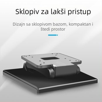 Tri proizvođača strategije 13-17-22-24 inčni nosač za monitor računala s zaslonom osjetljivim na dodir, sklopiva baza za utičnicu