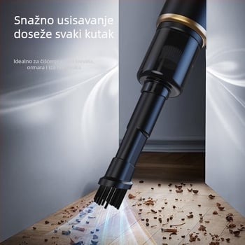 Novi ručni kućni usisavač za automobil, mali bežični super usisavač za automobil, unutarnji, snažan mini usisavač
