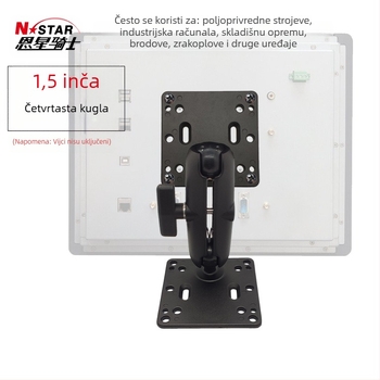 246U Prekogranični NSTAR industrijski nosač za tablet računalo, poljoprivredni strojevi, Navigator, fiksiranje sjedala, kuglasta glava od 1,5 inča