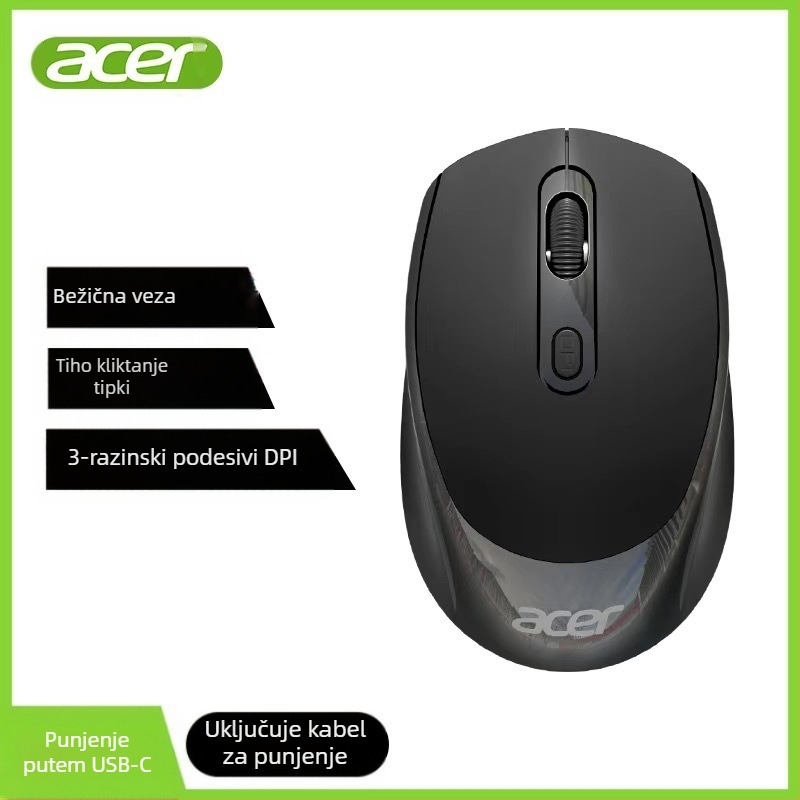 Pogodno za prijenosno računalo Acer Omw142 bežični miš 2.4g stolno računalo tablet sve-u-jednom ured veleprodaja