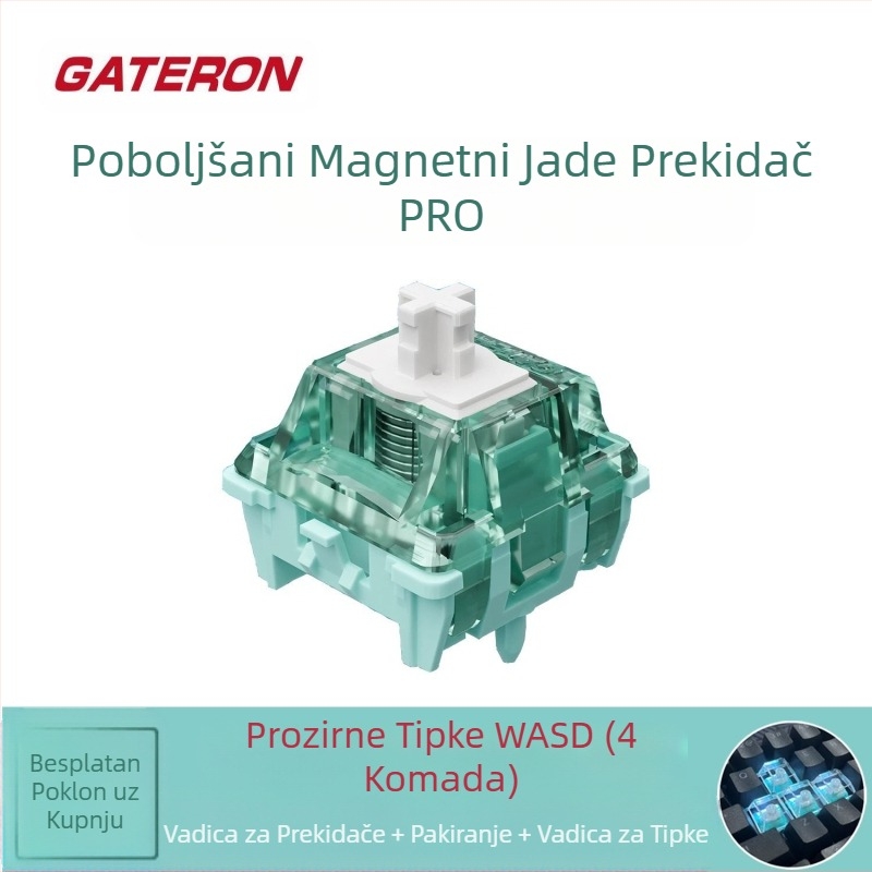 Jiadalong magnetska osovina od žada Pro podesivi ključ za hod Mahjong zvuk magnetska osovina mikro prekidač