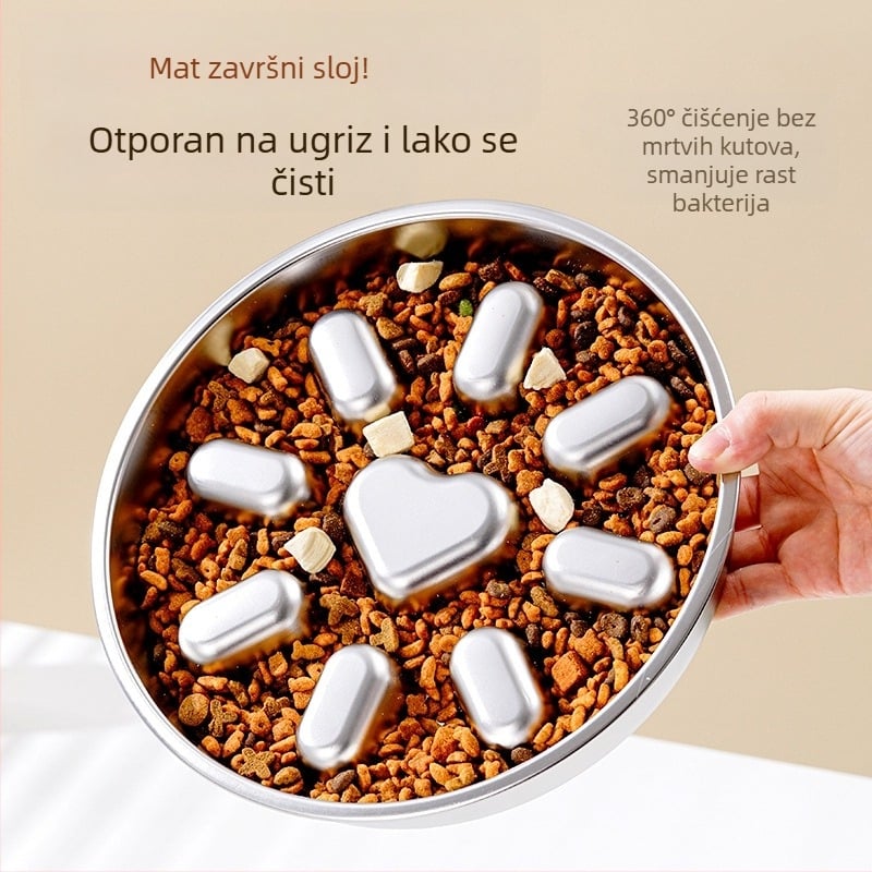 Zdjela za kućne ljubimce Zdjela za sporu hranu Lavica za pse Zdjela za pse Zdjela za vodu od nehrđajućeg čelika Zaštita za vrat Zdjela za jelo Zdjela za pseću hranu Zdjela za pseću hranu Oprema za kućne ljubimce