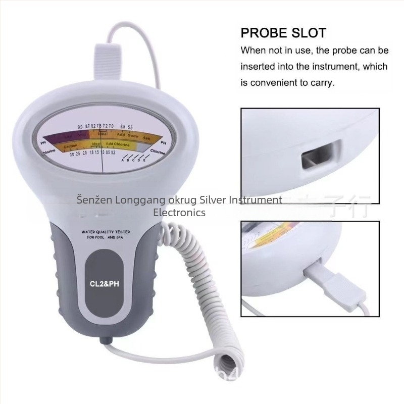 Pc102 detektor, analizator kvalitete vode u sauni, testna olovka, detektor preostalog klora, testna olovka