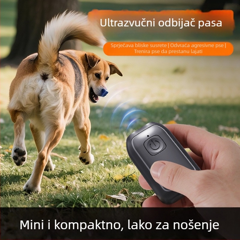Novi mini ultrazvučni pogon za pse, trening pasa, lajanje, inteligentni, prijenosni, za vanjsku samoobranu, punjivi, velike snage