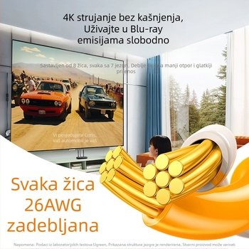 Mrežni kabel kategorije 6 Gigabit Osmerojezgreni Upleteni Pair Mrežni kabel Visokokvalitetni kabel za povezivanje računala Nw102 Jumper