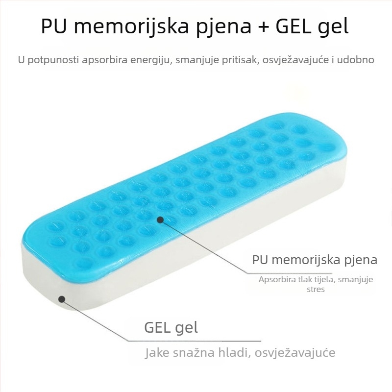 Amazon Hot Selling Home Football Board Leaf Board Naslon za ruke Novi Gel Laktarski Jastuk Ljeto Novi Uredski Stolac Jastuk za Ruke