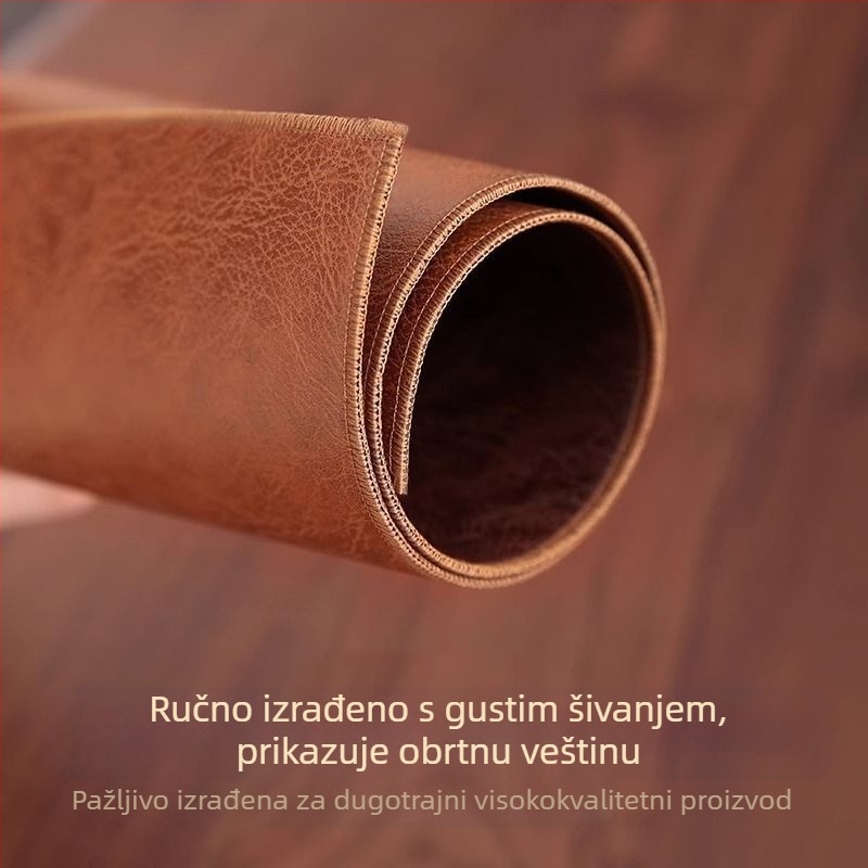 Novi retro jastuk za komodu, vrhunski vodootporni dvostrani kožni jastuk za ulazni stol, dugi jastuk za ormarić za cipele za TV
