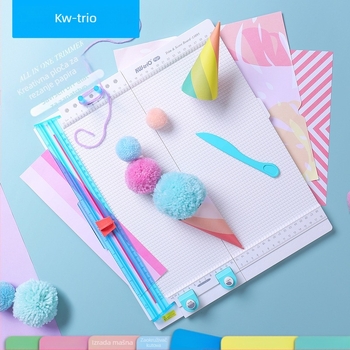 Možete dobiti izvrstan 13095 višenamjenski alat za rezanje papira, podatke o ploči, grebanje, prešanje, linija preklapanja, 7-u-1 ručni papir za rezanje računa