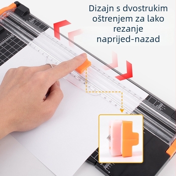 ZEQUAN Tvornica Prekogranična vruća rasprodaja A4 plastični rezač papira Rezač papira Mali rezač papira