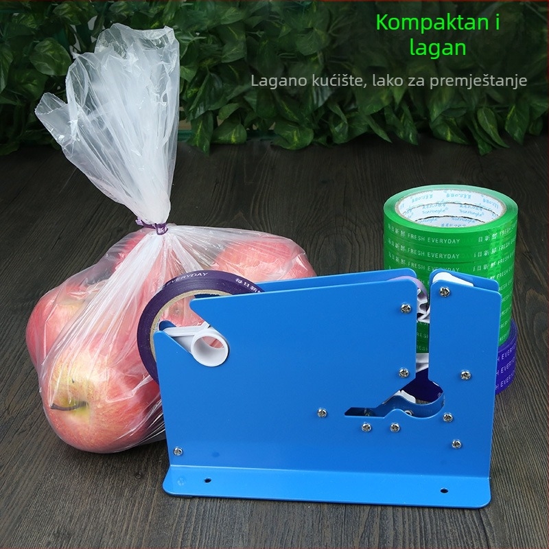 Stroj za vezanje plastičnih vrećica, zadebljani stroj za baliranje u supermarketima, prostor za vaganje rasutih namirnica, stroj za završetke vrećica za kupovinu, stroj za brtvljenje trakom