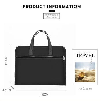 Yiyun Chen aktovka za muškarce, torba za dokumente s tiskom, ženska poslovna torba, torba za dokumente A4 formata s prilagođenim logotipom