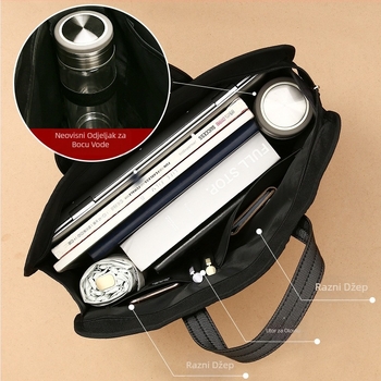 Yiyun Chen aktovka za muškarce, torba za dokumente s tiskom, ženska poslovna torba, torba za dokumente A4 formata s prilagođenim logotipom