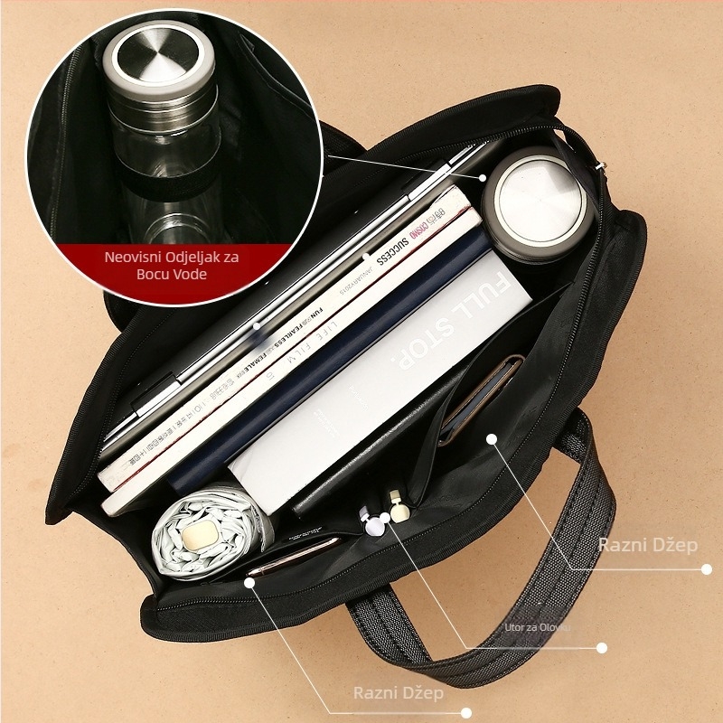 Yiyun Chen aktovka za muškarce, torba za dokumente s tiskom, ženska poslovna torba, torba za dokumente A4 formata s prilagođenim logotipom