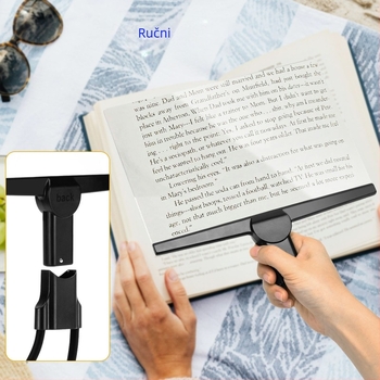 Specijalno povećalo za starije osobe bez upotrebe ruku za čitanje knjiga i novina, prozirno i bez deformacija, lagano povećalo visoke razlučivosti za nošenje na vratu