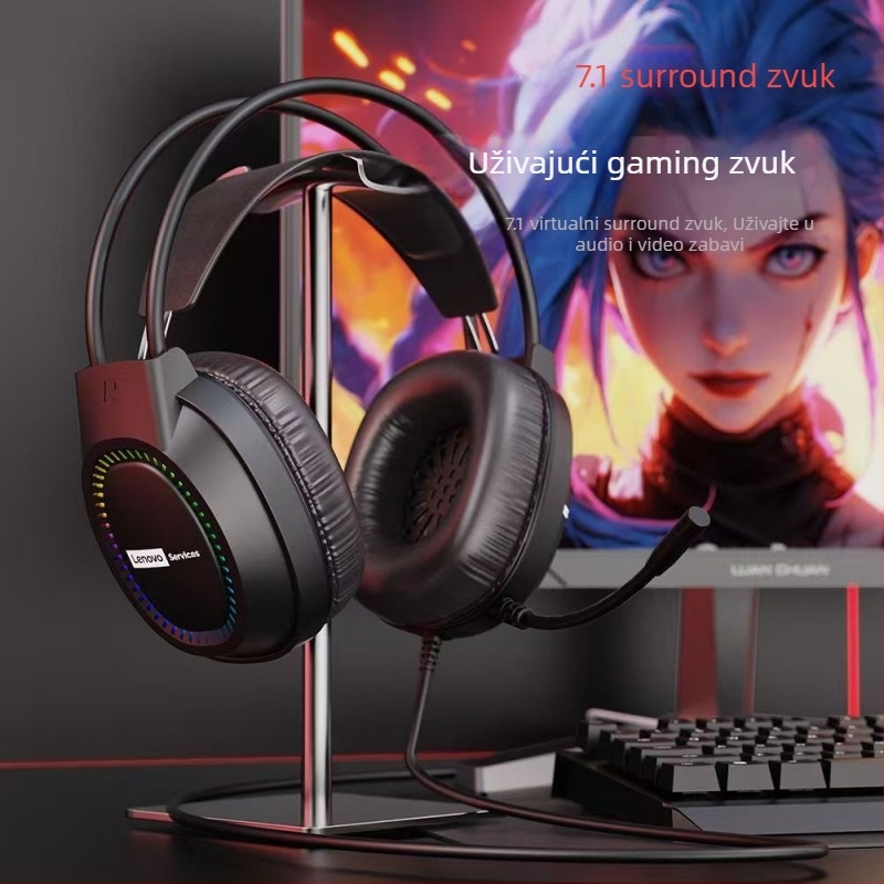 Lenovo E03Services Računalne slušalice Slušalice USB Stolno računalo Prijenosno računalo Piletina Internet kafić E-sportske igre