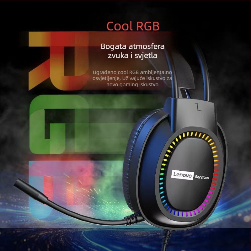 Lenovo E03Services Računalne slušalice Slušalice USB Stolno računalo Prijenosno računalo Piletina Internet kafić E-sportske igre