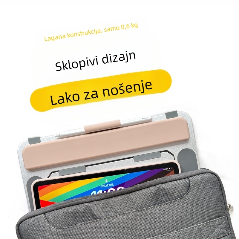 Prijenosni profesionalni stalak za tablet za slikanje s podesivim kutom naslona za zglob od aluminijske legure za stolni stalak za iPad