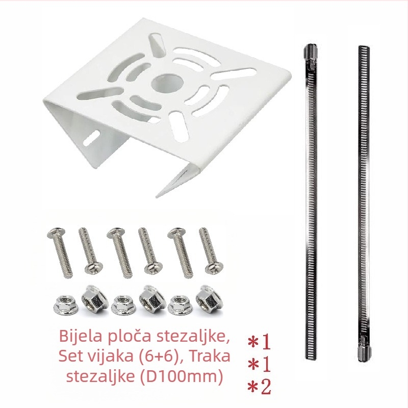 Kompletan set nosača za kameru za ugradnju, obruč, nosač stupa, ploča, Amazon prekogranični Japan