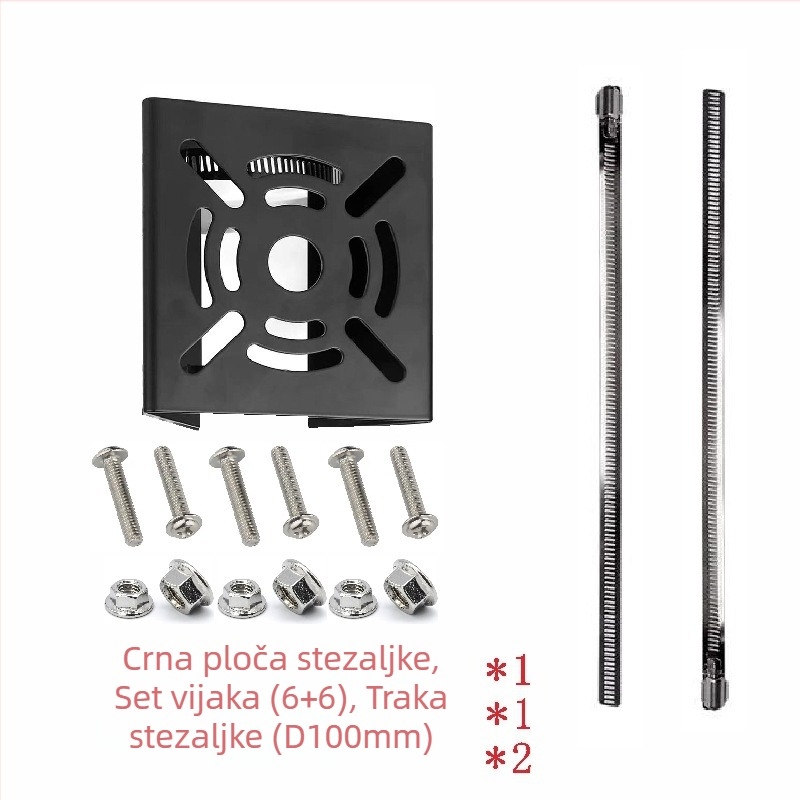 Kompletan set nosača za kameru za ugradnju, obruč, nosač stupa, ploča, Amazon prekogranični Japan