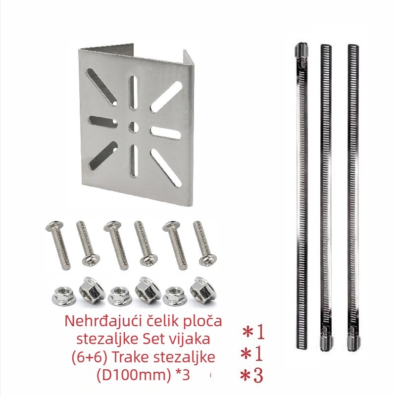 Kompletan set nosača za kameru za ugradnju, obruč, nosač stupa, ploča, Amazon prekogranični Japan