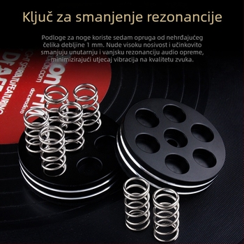 HIFI fever audio pojačalo zvučnik opružni amortizer nokat za noge CD žuč stroj aluminijska legura apsorpcija udaraca podloga za noge neklizajuća podloga