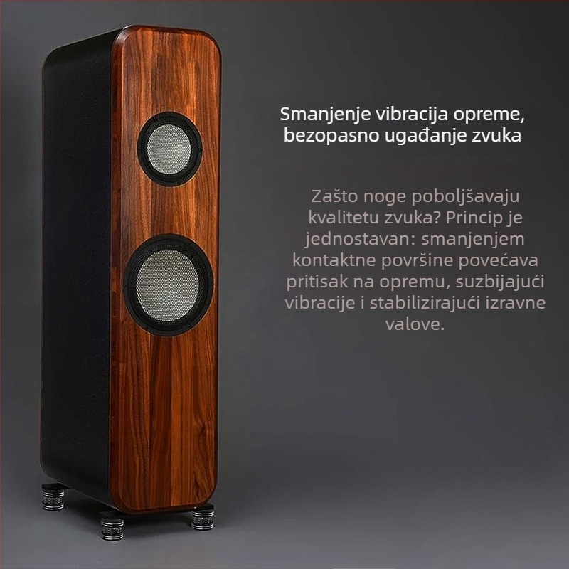 HIFI fever audio pojačalo zvučnik opružni amortizer nokat za noge CD žuč stroj aluminijska legura apsorpcija udaraca podloga za noge neklizajuća podloga