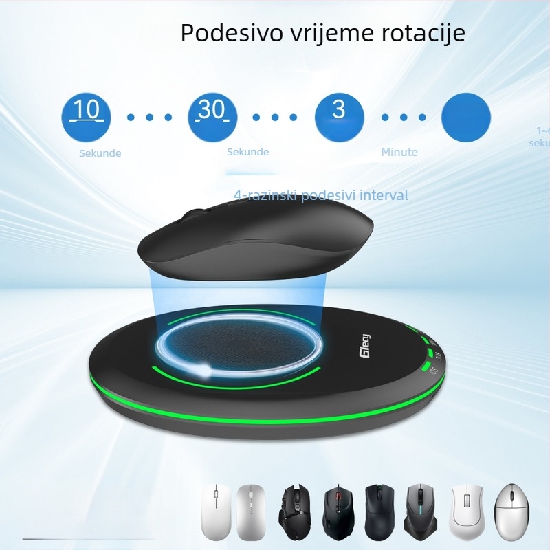 Vibrator miša za sprječavanje spavanja računala, zaključavanje zaslona, artefakti miša u e-sportu, pomicanje miša protiv spavanja računala