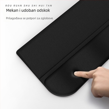 Ergonomski potpora za tipkovnicu, mehanički nosač tipkovnice, povišeni integrirani stalak za tipkovnicu, stolni stalak, nagibni zadebljani nosač