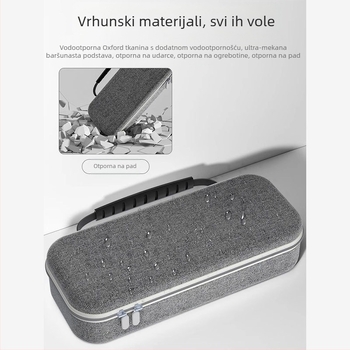 Pogodno za PS portal, ručnu kozmetičku torbu, tvrdu EVA torbu, torbu za PS5, ručnu zaštitnu torbu za streaming.