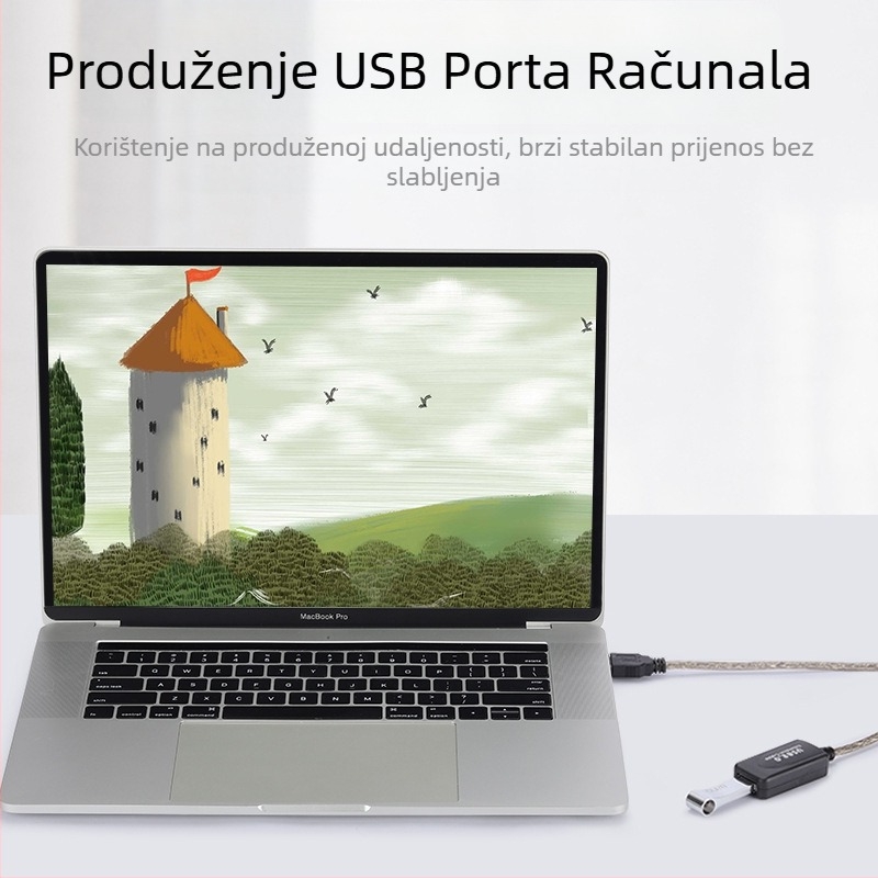 USB2.0 produžni kabel 5 metara 10 metara 15 metara USB muški-ženski pojačalo signala bežična mrežna kartica podatkovni produžni kabel