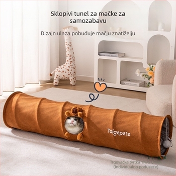 Mačji tunel za mačke, univerzalno za sva godišnja doba, sklonište za mačke u obliku tunela, ljetno gnijezdo za spavanje mladih mačaka, kućne ljubimce i vrtlarske ljubimce