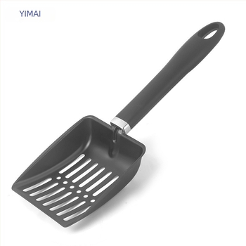 Nova lopata za mačji posip s dugom drškom, lopata za mačji izmet, alati za čišćenje mačaka od nehrđajućeg čelika, lopata za kućne ljubimce, lopata za pijesak, lopata za plažu