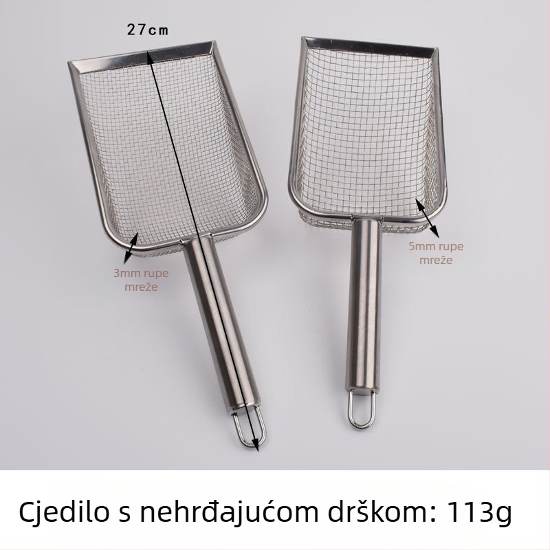 Lopata za mačji pijesak od nehrđajućeg čelika, bentonit, rutin, pileći mačji izmet, mineralni pijesak, filter za izmet, lopata za pijesak, alat za skupljanje kućnog izmeta