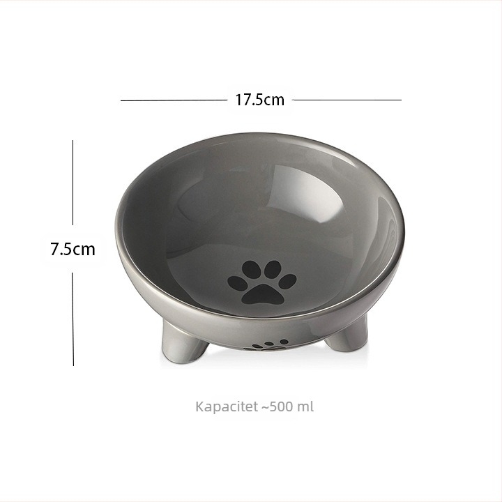 Keramička zdjela za mačke, umivaonik za pse velikog promjera, antidetonacijska zdjela za pse, zdjela za piće za kućne ljubimce, zdjela za rižu za mačke, veleprodaja potrepština za kućne ljubimce