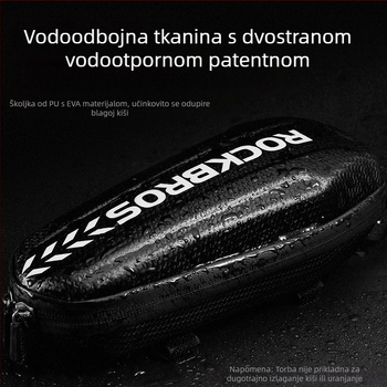 ROCKBROS torba za bicikl, prednja torba za vješanje, tvrda torba za brdski bicikl, oprema za vožnju, tvornički outlet