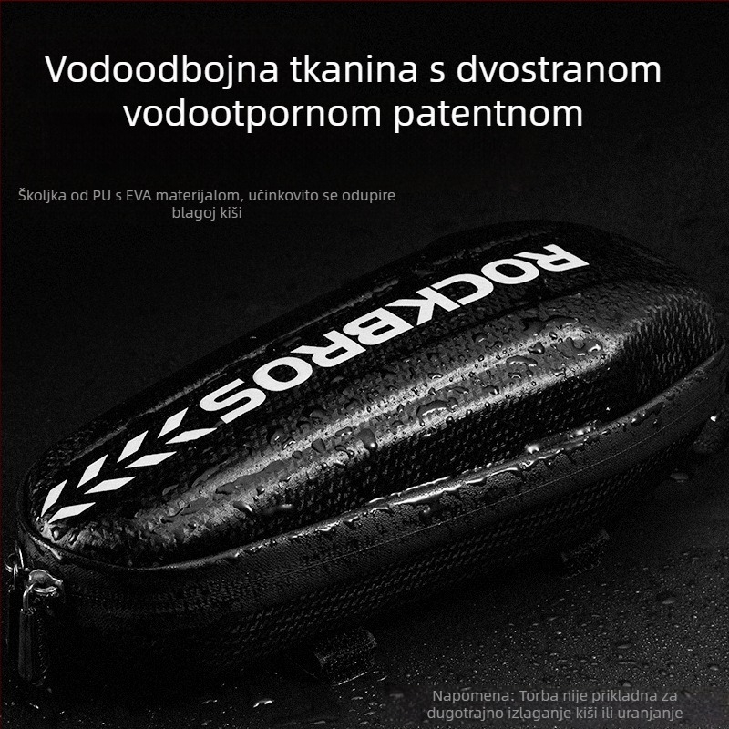 ROCKBROS torba za bicikl, prednja torba za vješanje, tvrda torba za brdski bicikl, oprema za vožnju, tvornički outlet