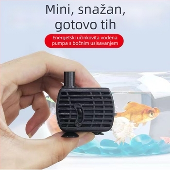 Mini pumpa za vodu za akvarij, fontana za kamenjare, mala cirkulacijska pumpa, filter za bonsai, ultra tiha, USB, mala