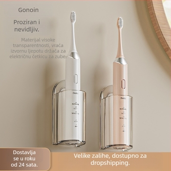 Pro-hand držač za električne četkice za zube, neperforirani stalak za WC, stalak za pastu za zube, kutija za pohranu, automatski stiskač paste za zube