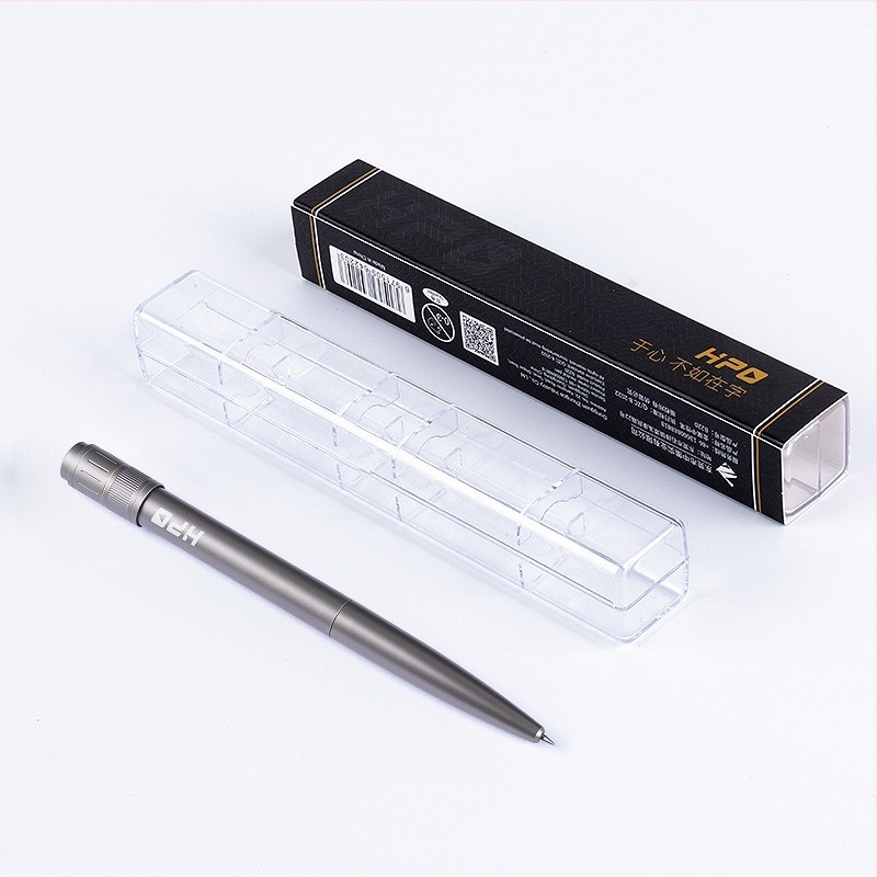 HPO rotirajuća olovka od aluminijske legure, dekompresijska rotirajuća gel olovka, metalna vrhunska rotirajuća olovka, osjećaj teške ruke, dekompresijska olovka za potpis