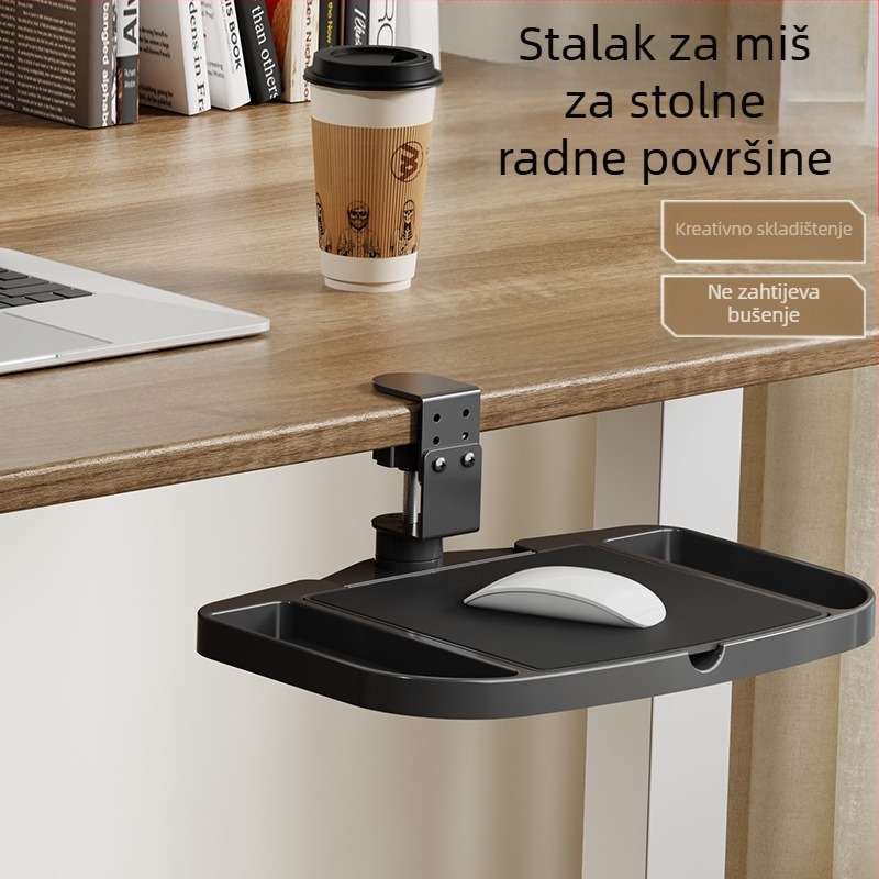 Stalak za pohranu računalnog miša, stalak za ruke, računalni stol, naslon za ruke, podloga za miš za zglob, kreativni rotirajući naslon za lakat