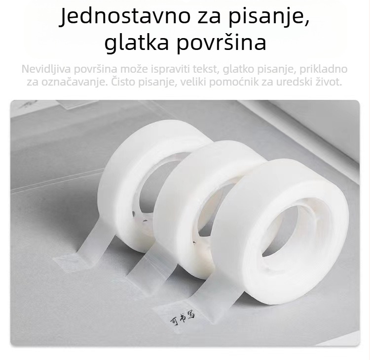 Prozirni akrilni rezač trake, mali stroj za rezanje trake, stolni uredski poklon set, veleprodaja