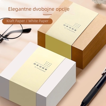 Kraft papir Post-it naljepnica Strong Student Post-it naljepnica Velika uredska naljepnica za bilješke koja se može skinuti Mala naljepnica Creative Plus