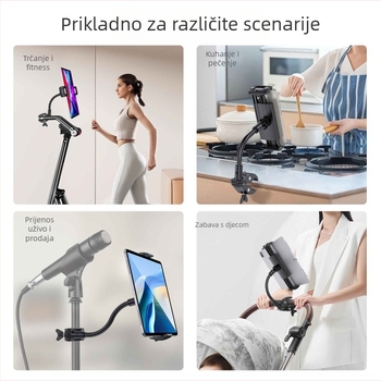 Explosions Magnetski nosač za mobitel s vakuumom, vanjska traka za trčanje uživo, univerzalni nosač za golf kolica, produžena ručka s mekom polugom